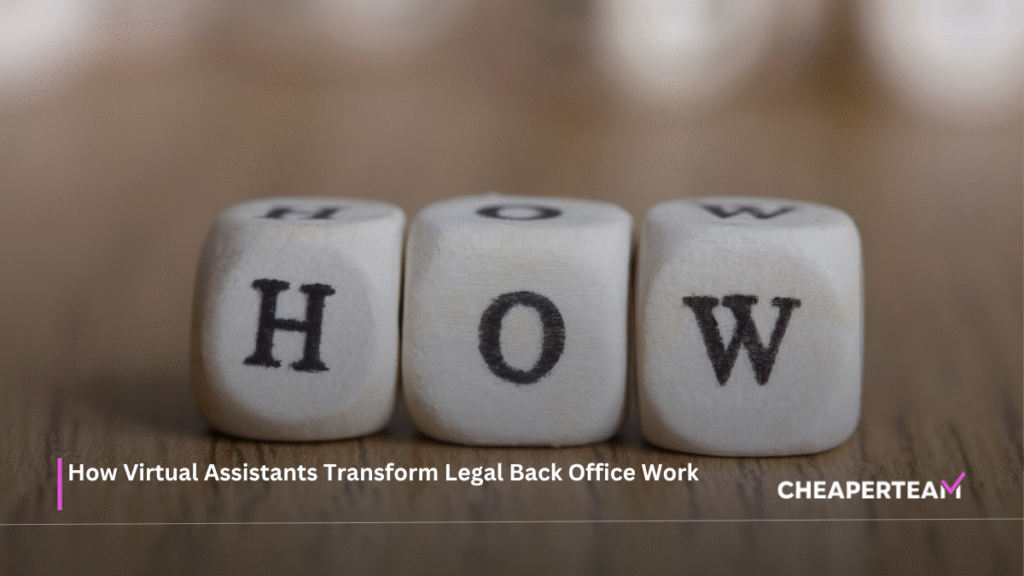 Legal Back Office Work